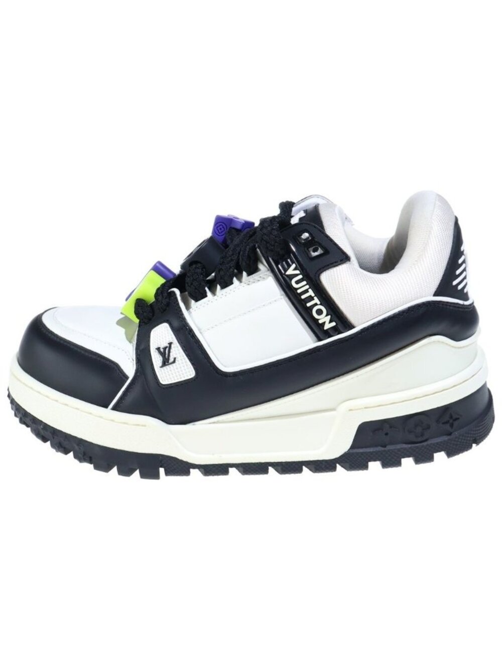 Louis Vuitton LV Trainers Maxi Sneakers Black White